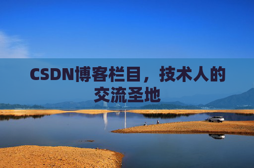 CSDN博客栏目，技术人的交流圣地